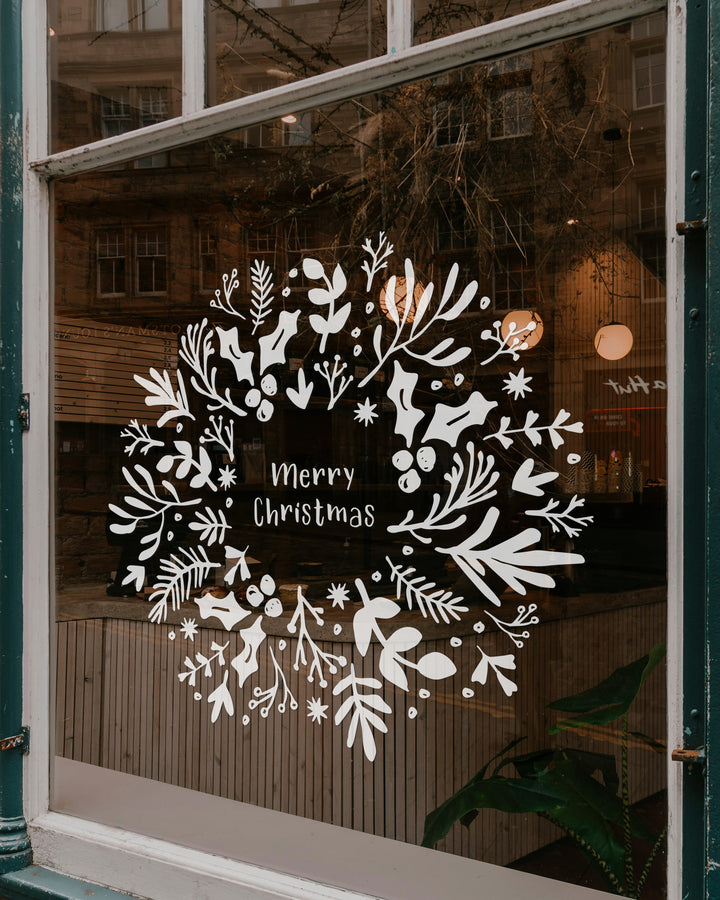 Christmas Wreath - Seasonal Windows