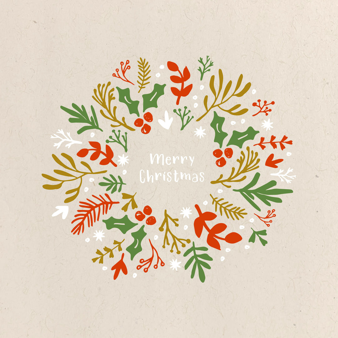 Christmas Wreath - Seasonal Windows