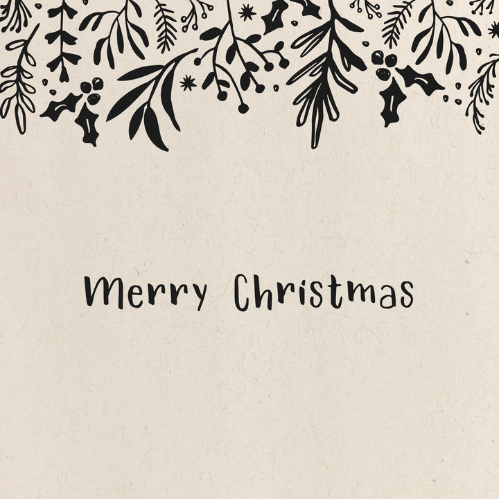 Hanging Foliage - Christmas Window