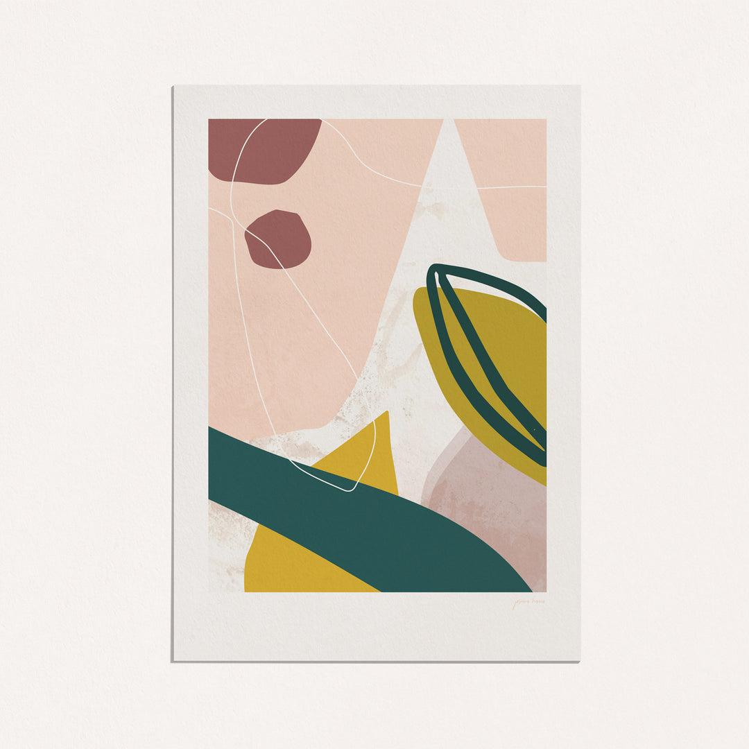 Seed Pod - Abstract Art Print