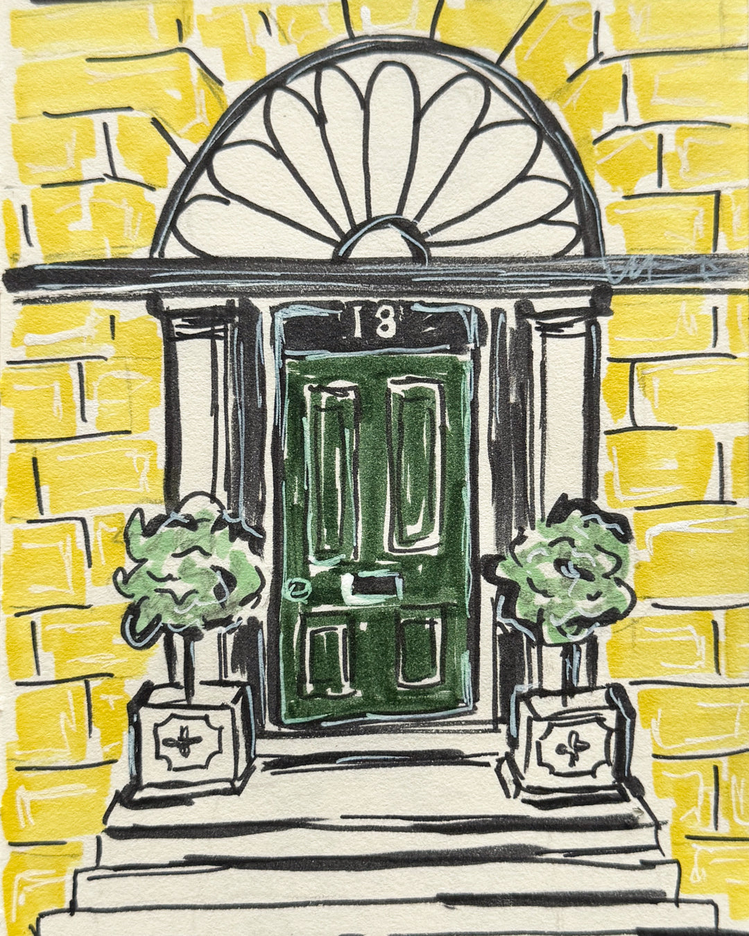 Doorstep - From My Sketchbook