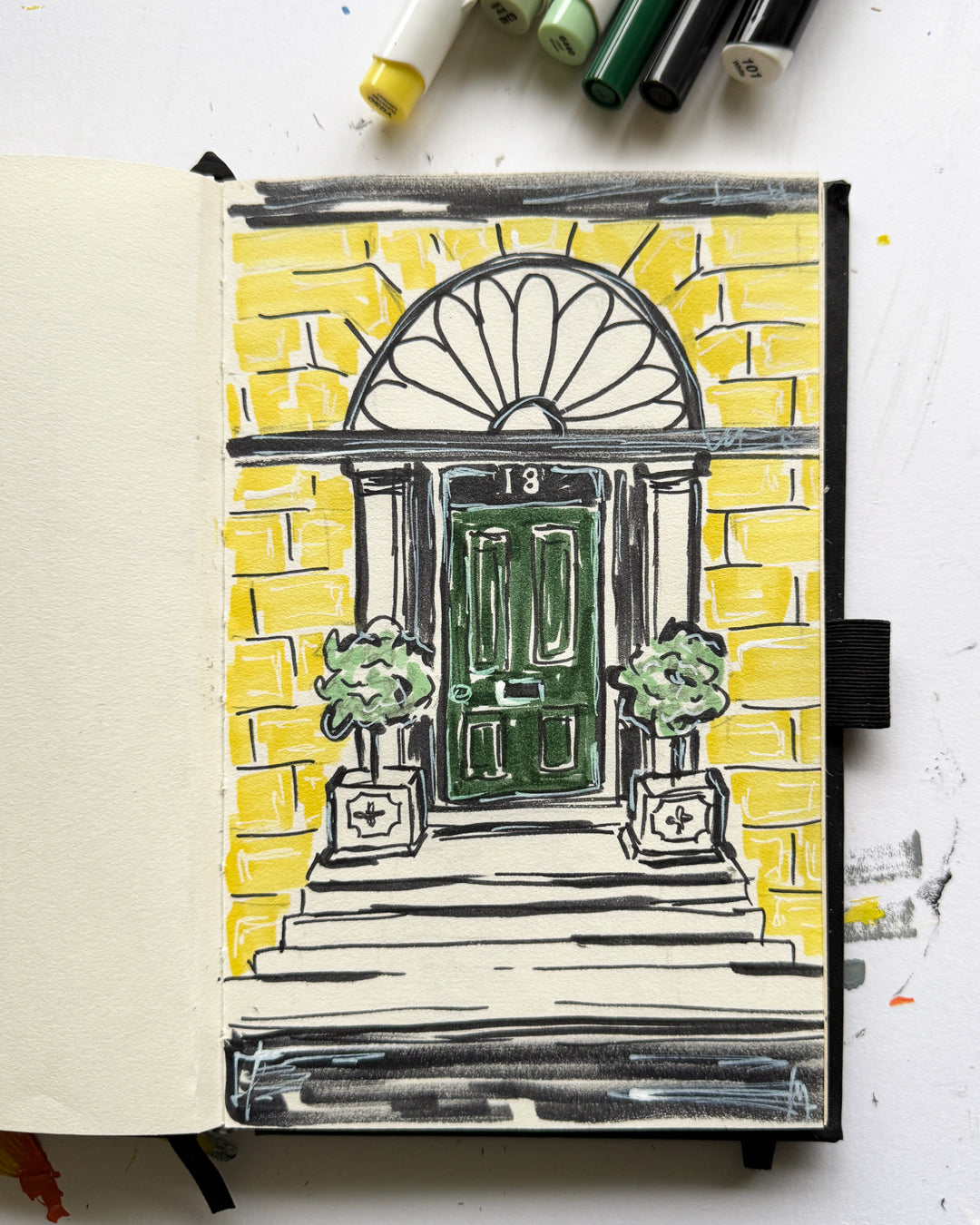 Doorstep - From My Sketchbook