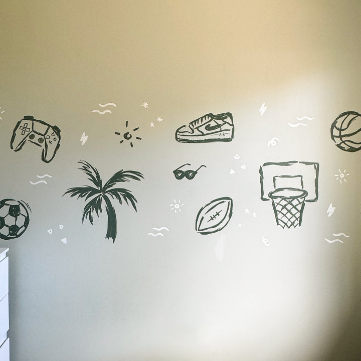 Kids Bedroom Mural