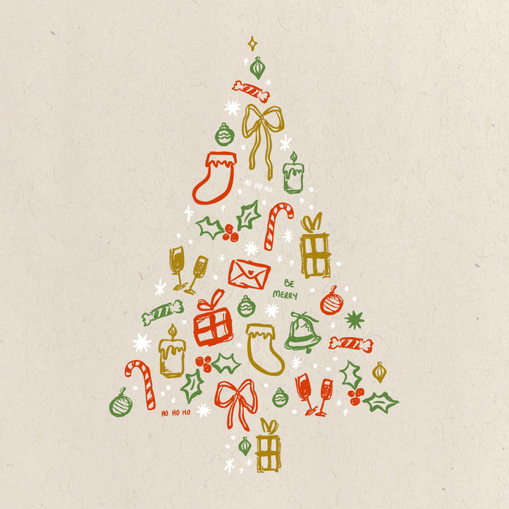 Christmas Tree with Icons