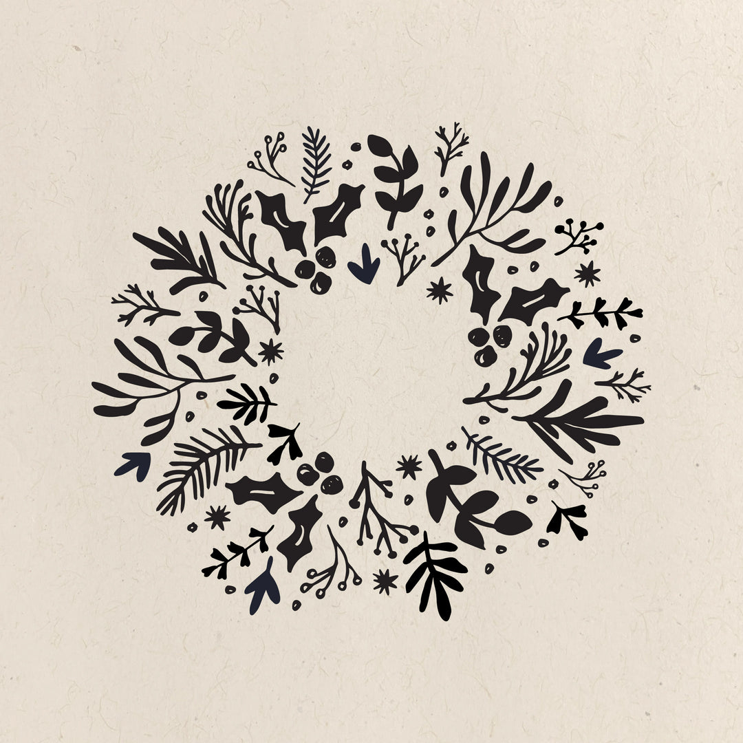 Christmas Wreath - Seasonal Windows