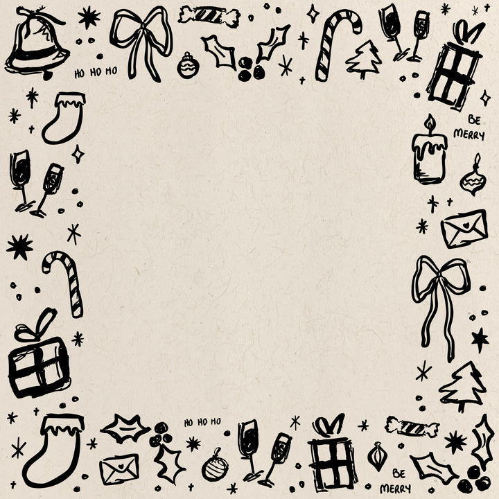 Christmas Icon Border – Window Painting