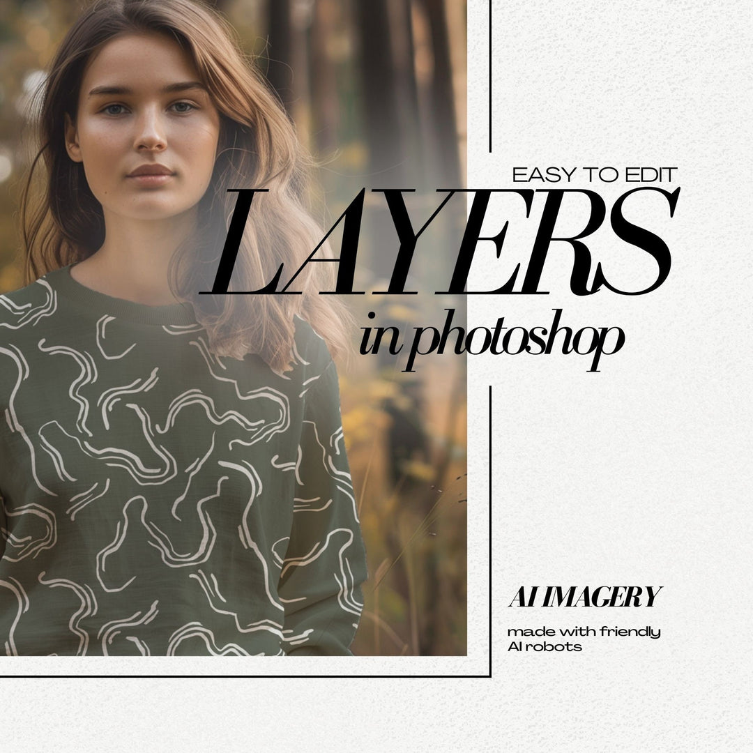 PSD Sweatshirt Mockup for Clothing Mockups Surface Pattern Realistic Photoshop Mock up AOP Textile