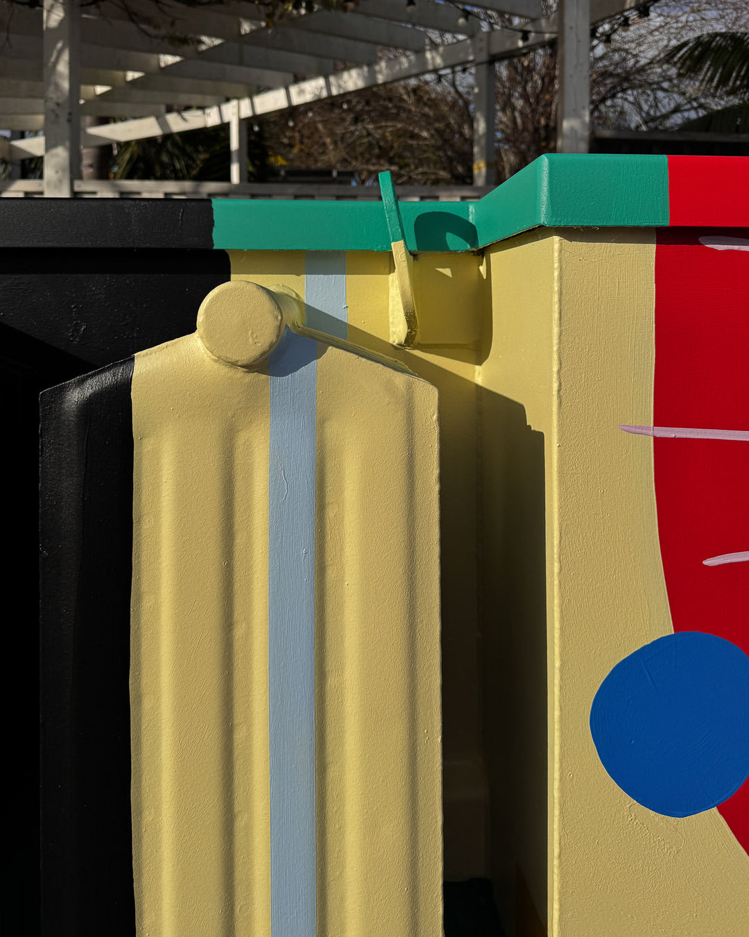 Abstract Transformer Box - Pāpāmoa Plaza Mural