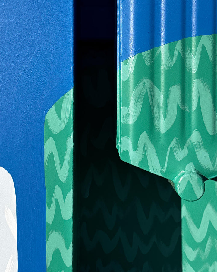 Abstract Transformer Box - Pāpāmoa Plaza Mural