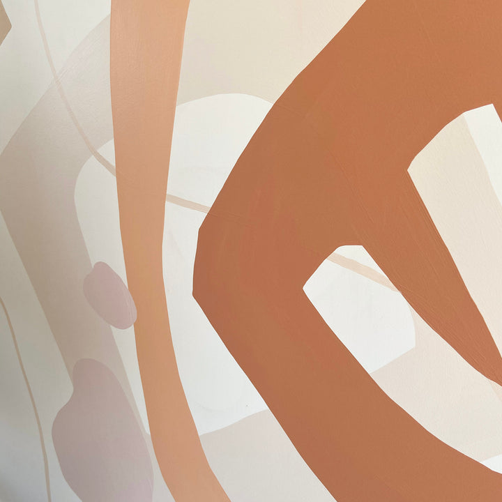 Earthy Entryway - Interior Mural