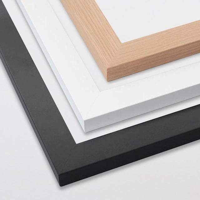 Golden Leaf III - Abstract Art Print